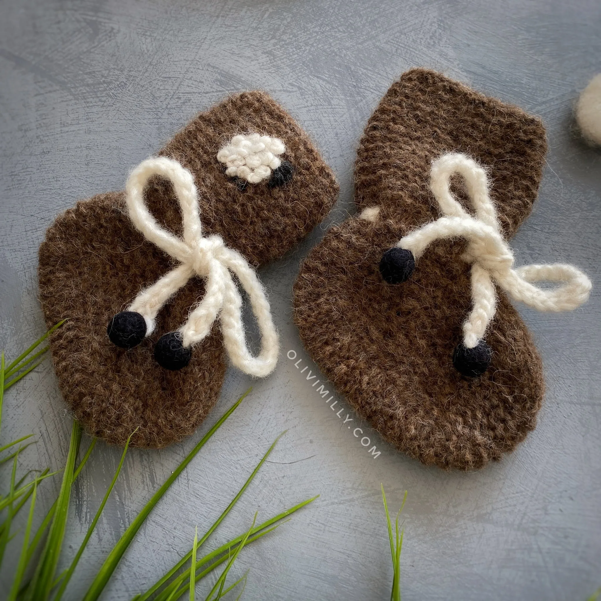 Sheeps Booties | Brown