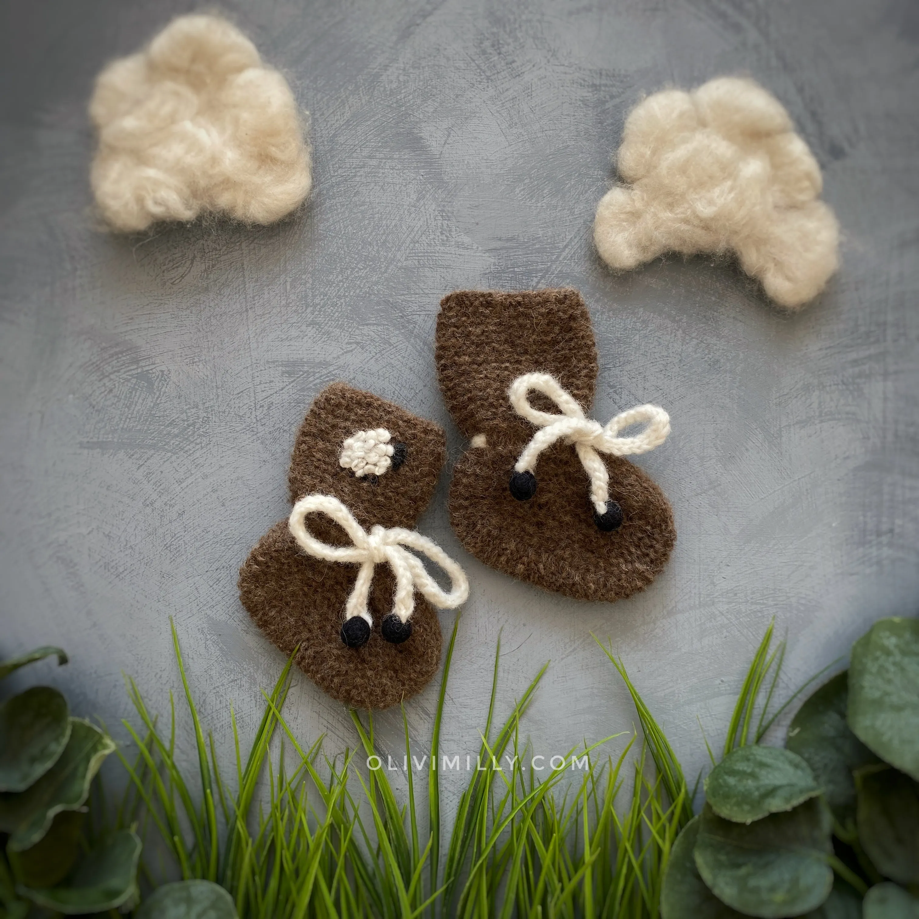 Sheeps Booties | Brown