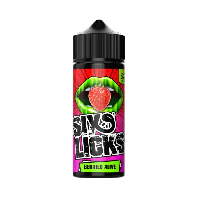 Six Licks Berried Alive 100ML 0MG