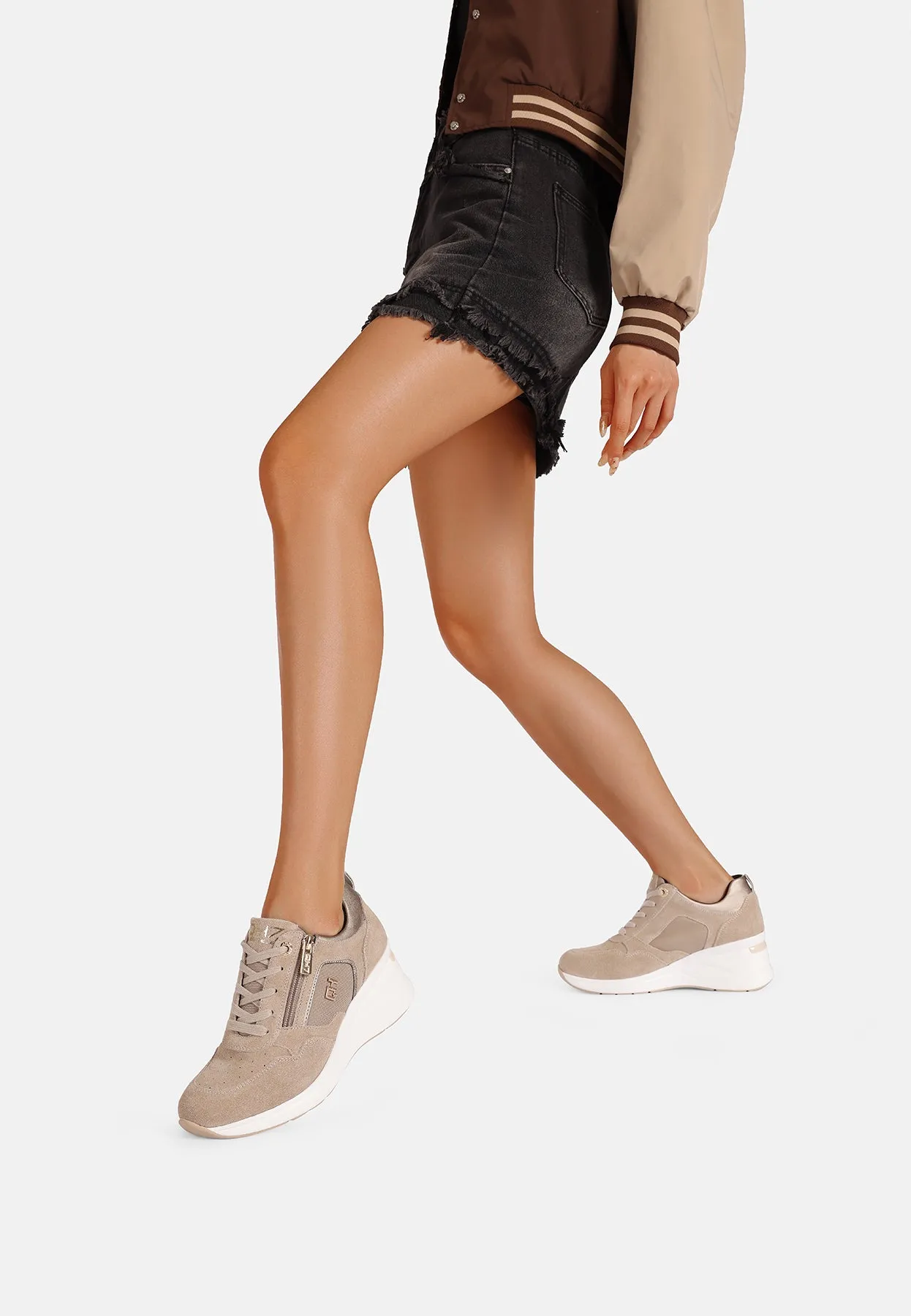 Sneakers con zeppa QH8009