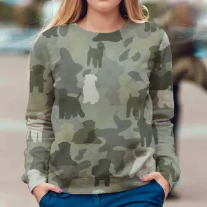 Soft-coated Wheaten Terrier - Camo - Premium Sweatshirt