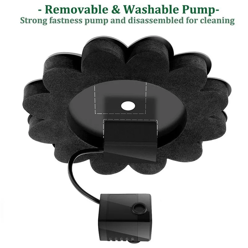 Solar Fountain Garden Kit Solar Water Pump Outdoor Landscape Fish Pool Garden Decoration