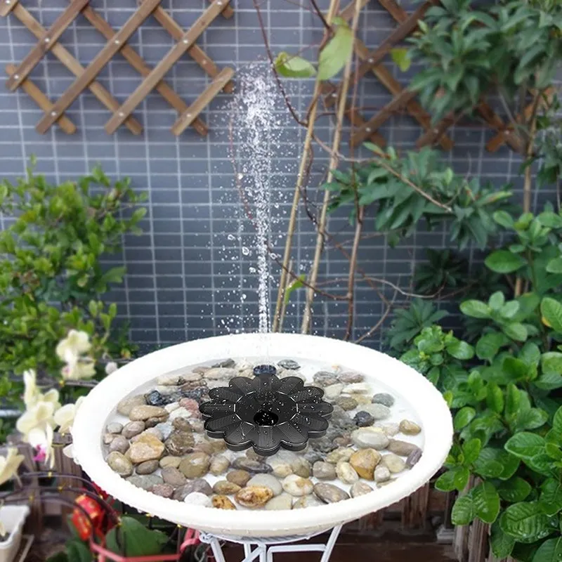 Solar Fountain Garden Kit Solar Water Pump Outdoor Landscape Fish Pool Garden Decoration