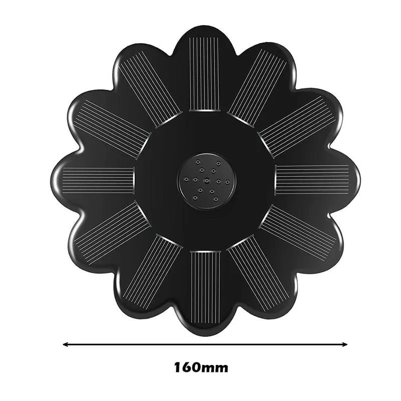 Solar Fountain Garden Kit Solar Water Pump Outdoor Landscape Fish Pool Garden Decoration