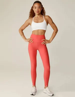 Spacedye Caught in the Midi HW Legging by Beyond Yoga | Coral Glow Hthr