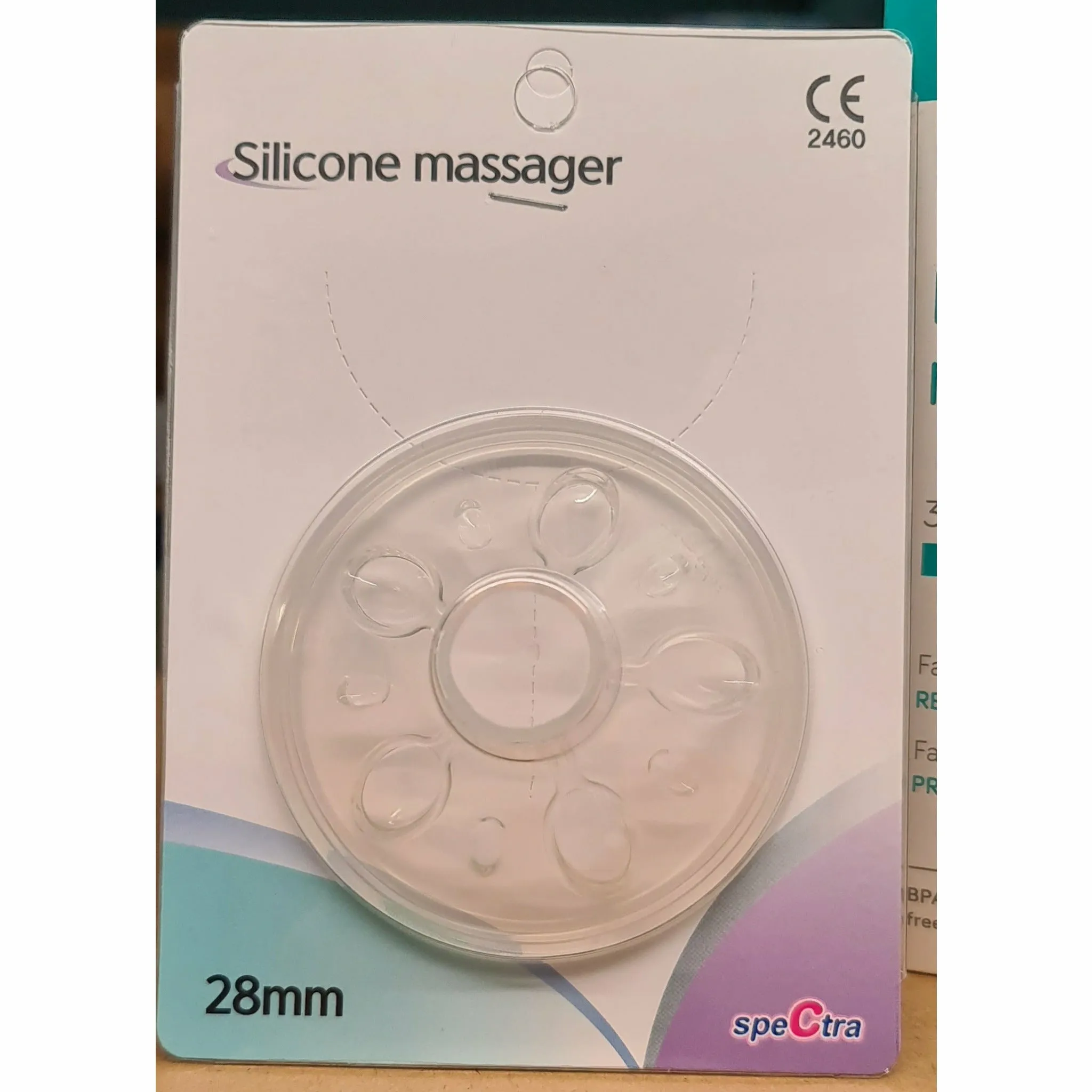 Spectra Silicone Massager Insert for 24 and 28mm Shields