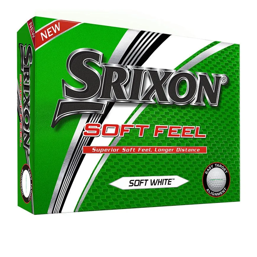 Srixon Soft Feel Soft White Personalization Golf Balls
