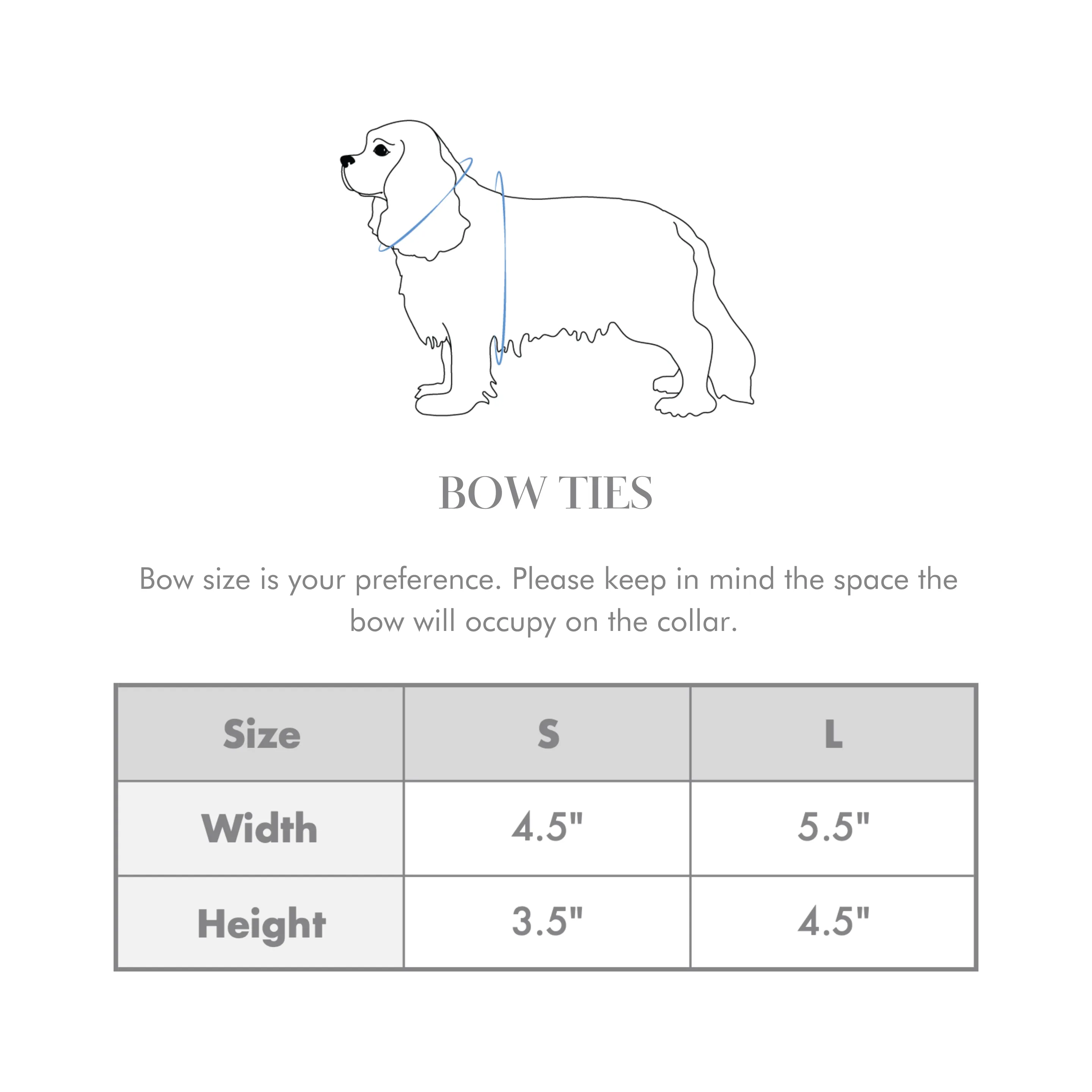 Starry Sky Classic Dog Bow Tie