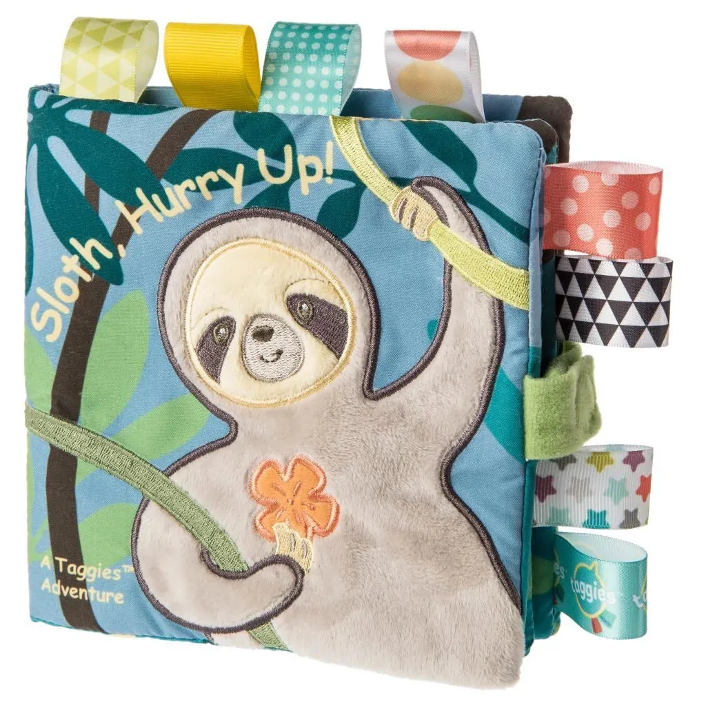 Taggies Sloth Soft Cloth Book