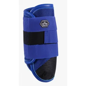 Tech Eventing Boots Front - Cobalt Blue