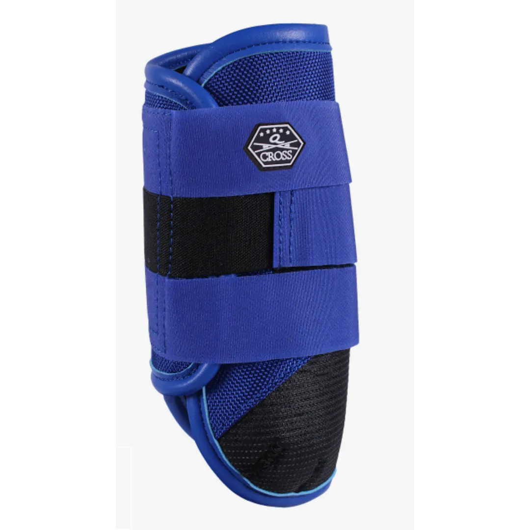 Tech Eventing Boots Front - Cobalt Blue
