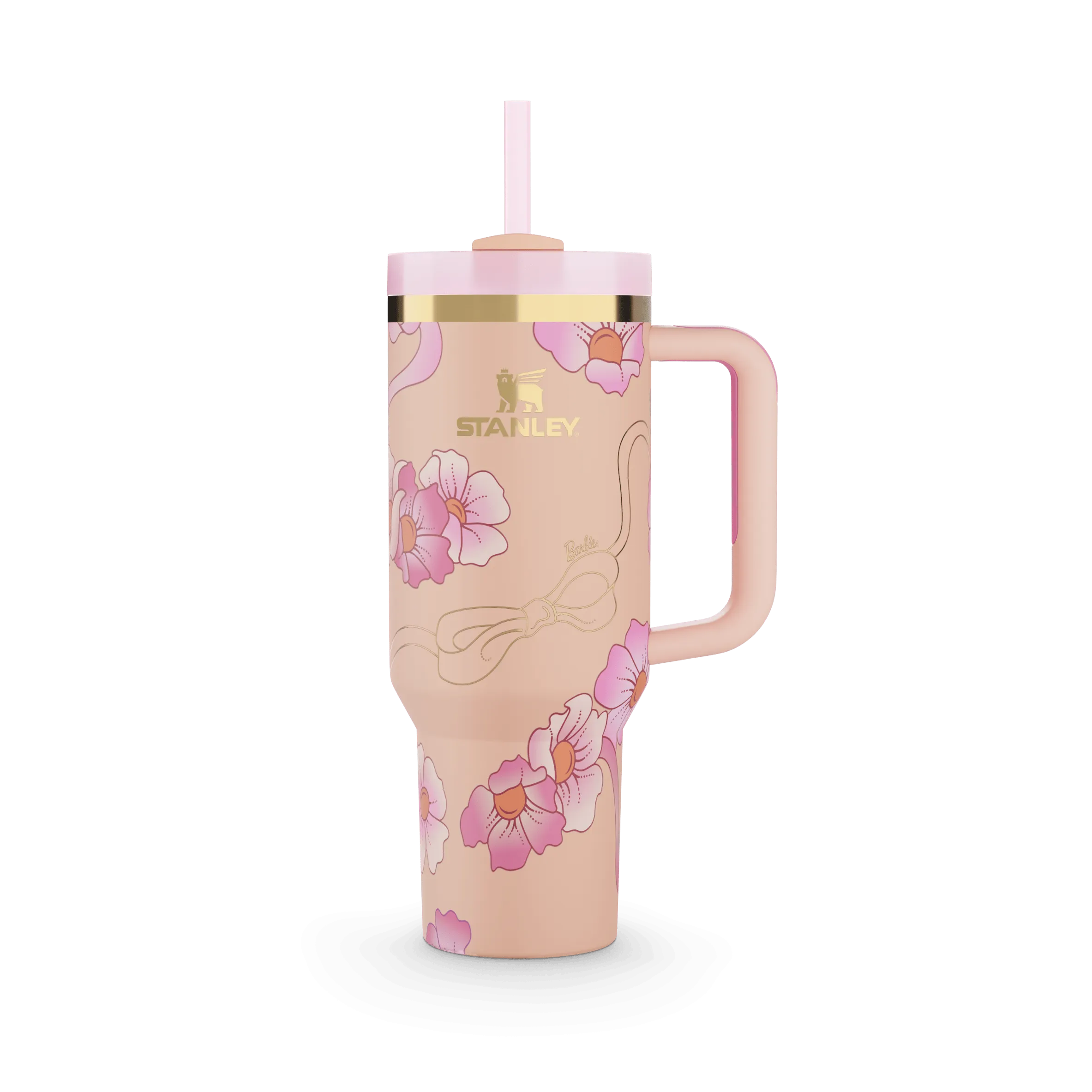 The Barbie™ x Stanley ’80s Peaches ’N Cream Quencher | 1.2L