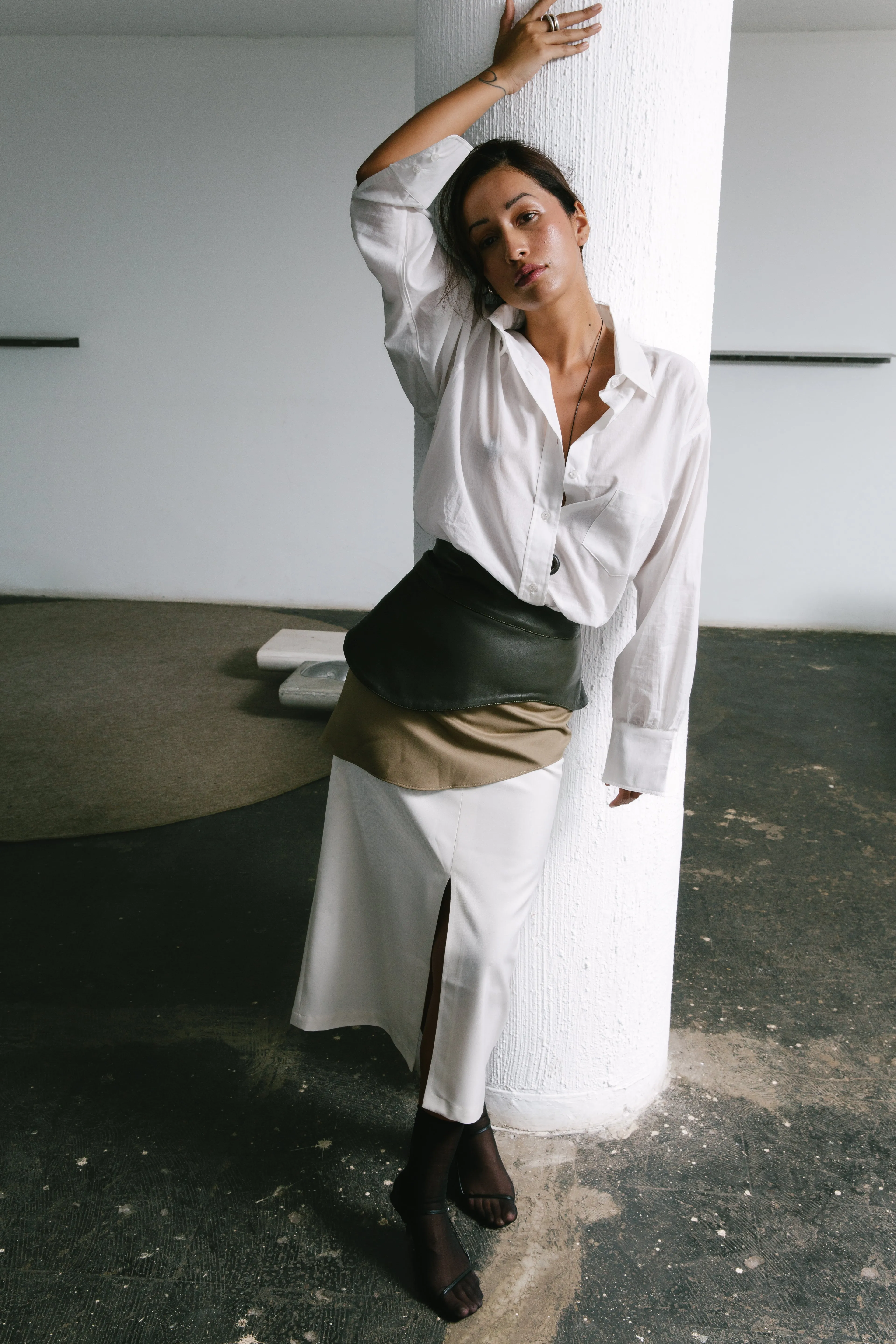 The Boyfriend Shirt in Cotton Voile