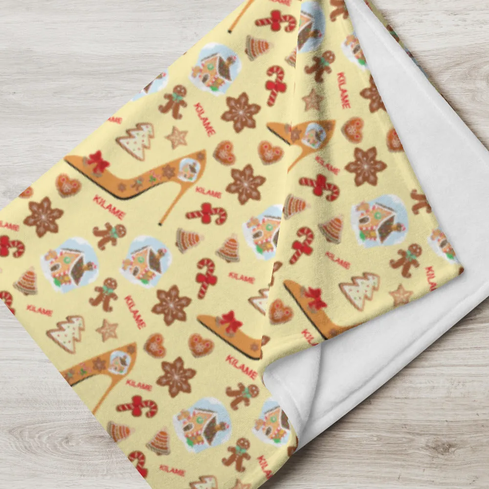 Throw Blanket 'Ginger bread shoes'