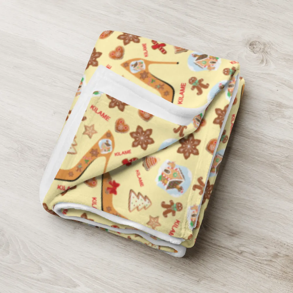 Throw Blanket 'Ginger bread shoes'