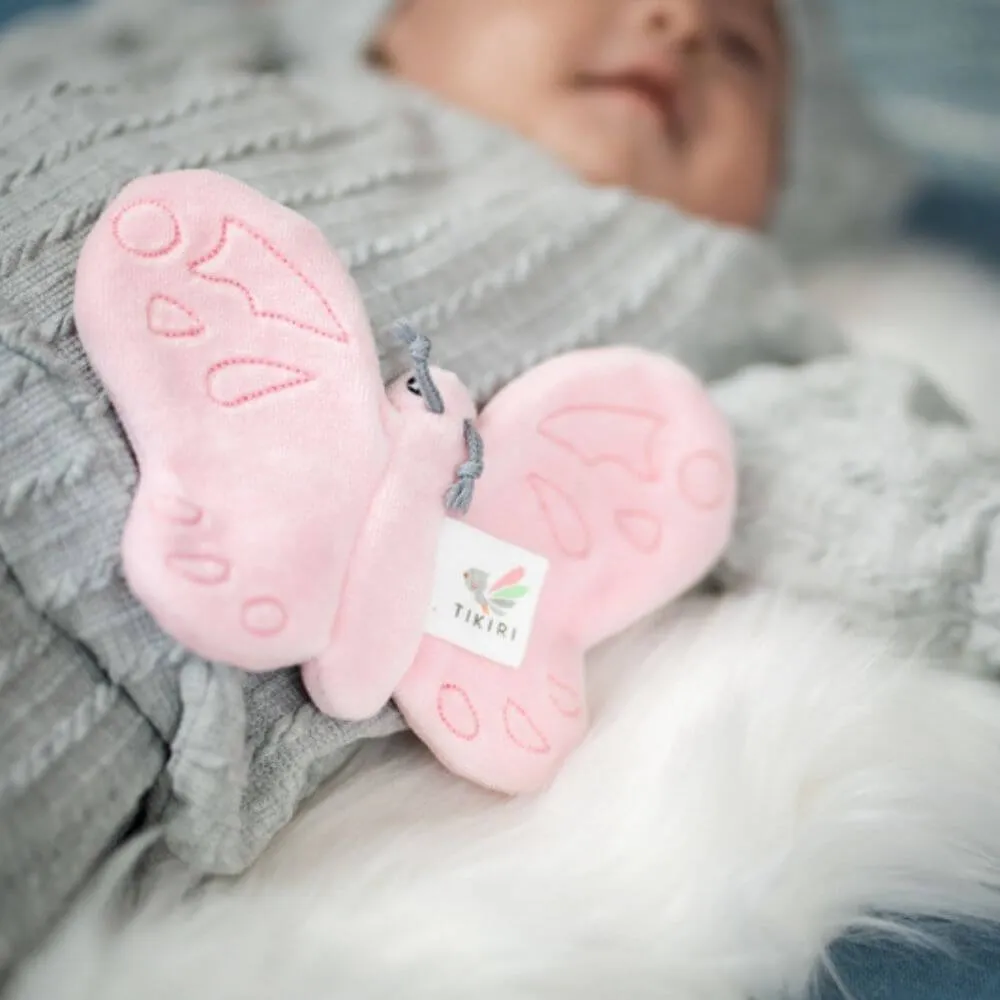 Tikiri Butterfly Scrunchie Toy