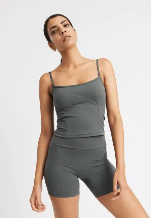 Top Butter Soft - charcoal grey