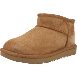 UGG Classic Ultra Mini Kids Chestnut Boots