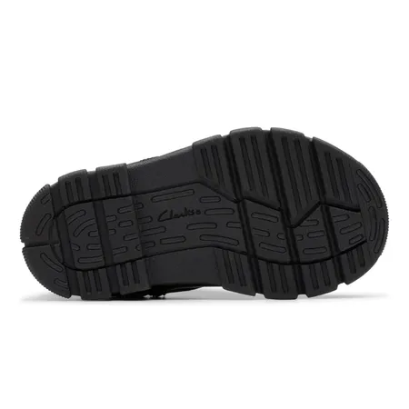 UK 9 Black Patent Evyn Boots