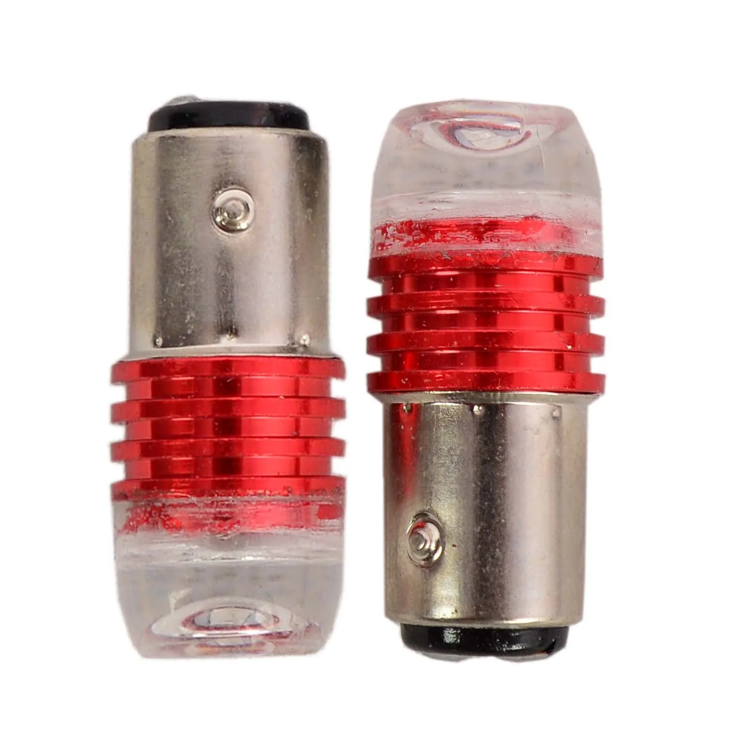 Universal Bike,Car Brake Lights Strobe Flashing (RED/White/Blue)Pack of 2/4