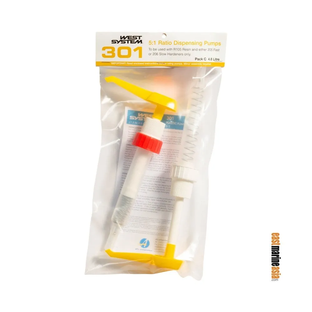 West System 301 5:1 Dispensing Pump Set