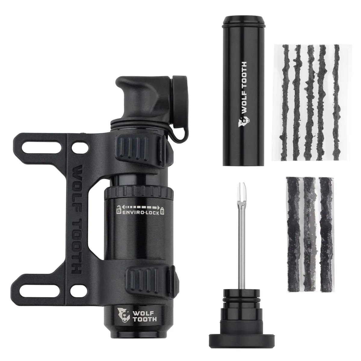 Wolf Tooth Encase Pump 30 Cc With Tubeless Tyre Plug Tool