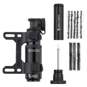 Wolf Tooth Encase Pump 30 Cc With Tubeless Tyre Plug Tool