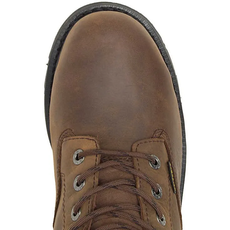 Wolverine Men's McKay 6" Steel Toe WP MG Work Boot - Brown - W05679