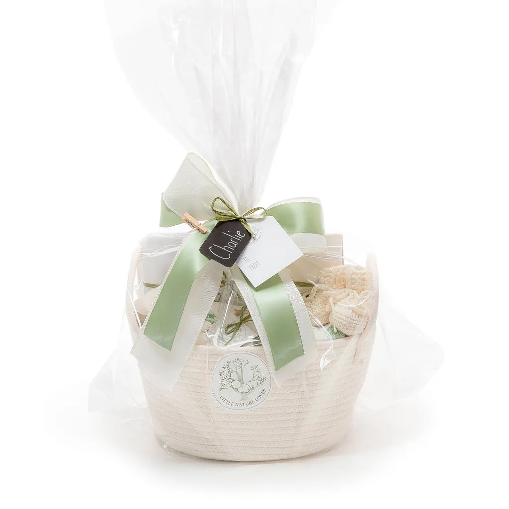 Woodland Friends | Organic Baby Gift Basket 7pcs| Gender Neutral
