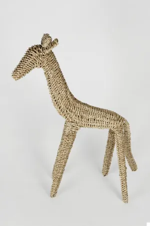 Woven Banana Leaf Giraffe