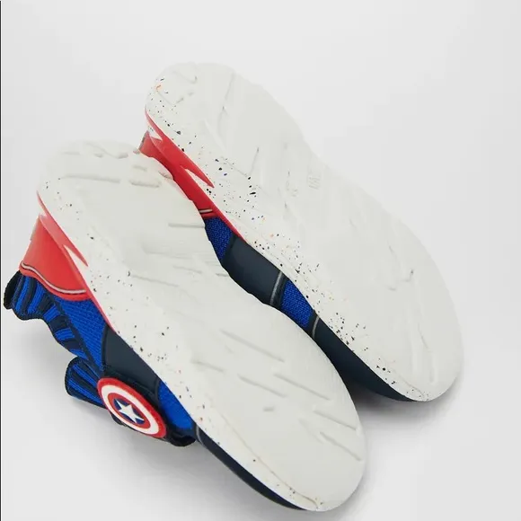 ZARA Captain Marvel Sock-style Sneakers